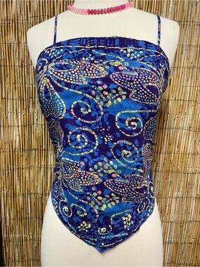 GAP TOP  size:S navy blue color, with straps